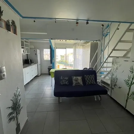 Mezzanine, 5 Pers, Animaux, Parking - Cap D'agde - Fr-1-749-97 Apartamento